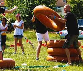 people working together